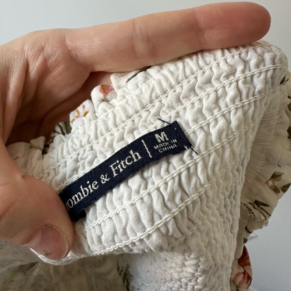 Abercrombie smocked floral tube top - Picture 3 of 3